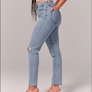 Abercrombie & Fitch Skinny High Rise Curve Love Jeans Size 28/6
